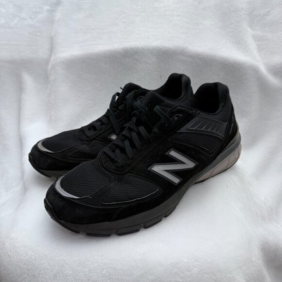 New Balance 990v5 Shoes Mens 12 2E Black Running Athletic Sneaker - Picture 3 of 9